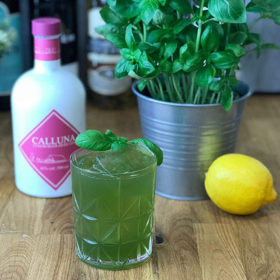 Calluna Gin Basil Smash